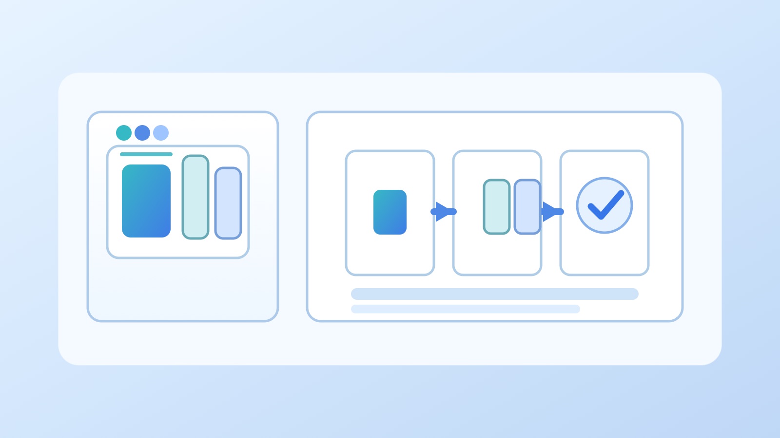 Professional skincare retail single-dose program concept image.