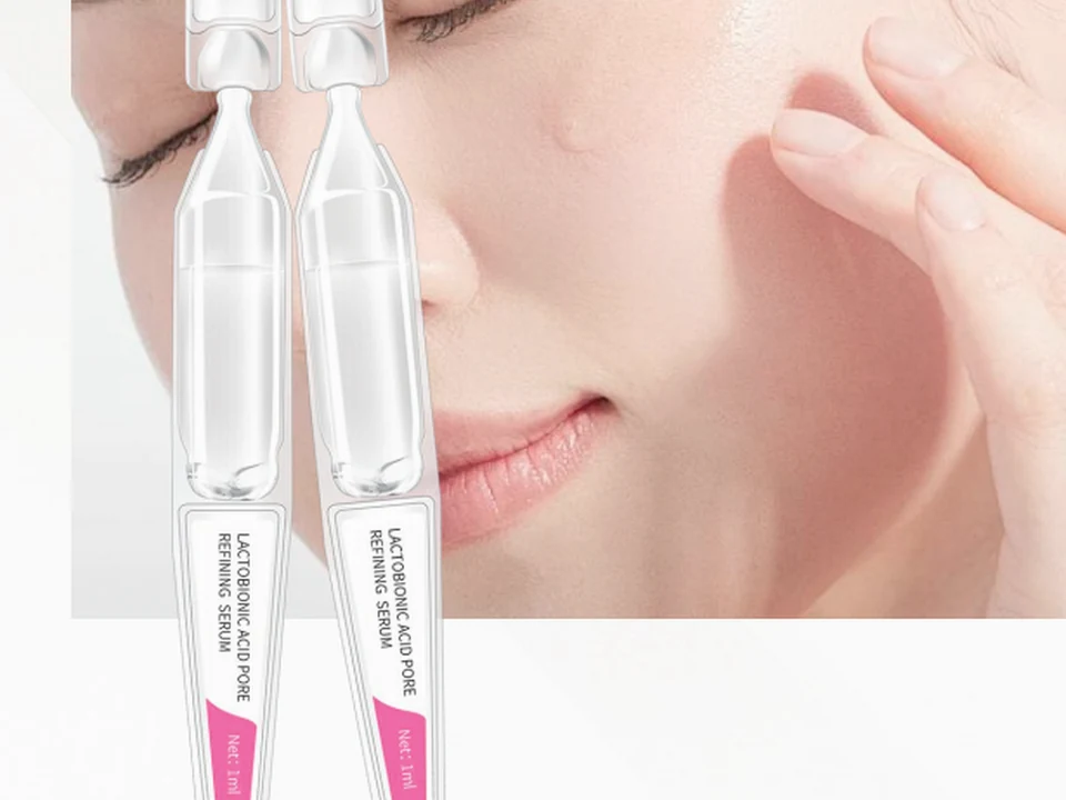 Lactobionic-acid single-dose serum visual concept