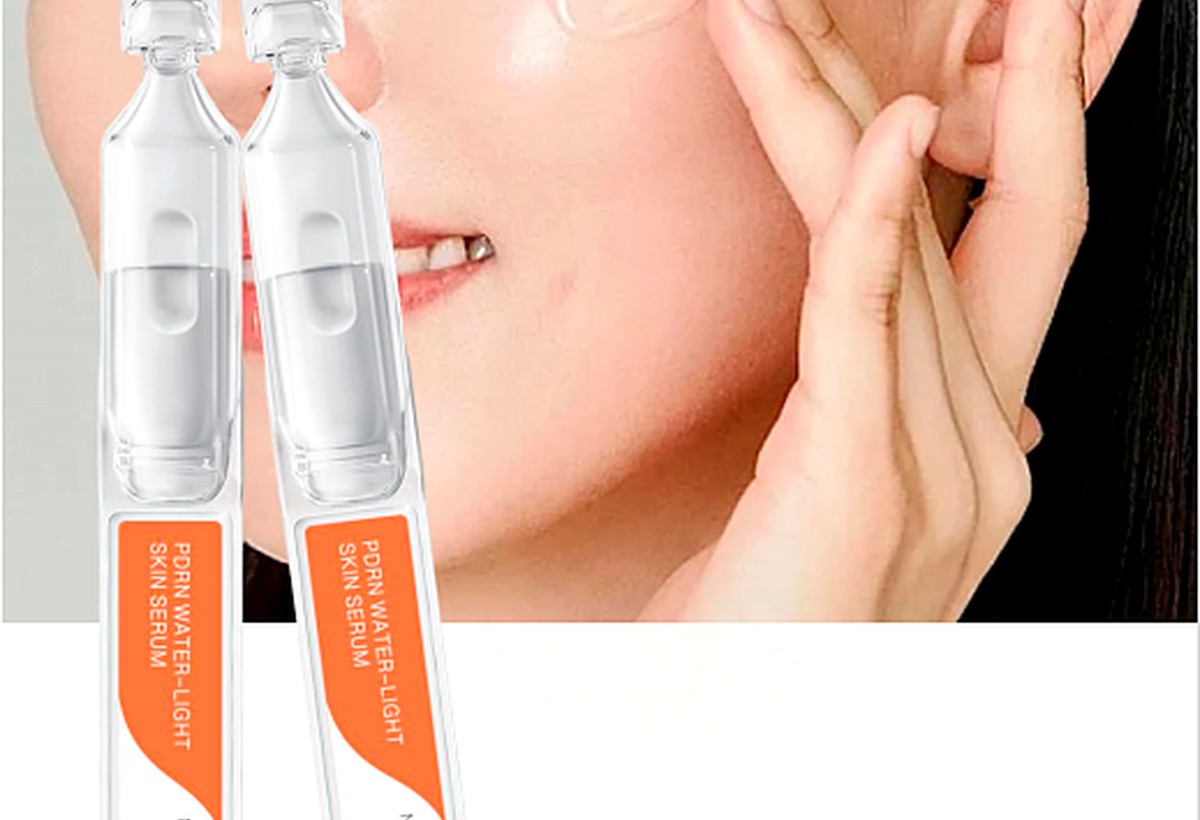 Water-light soft ampoule serum concept used for formula and BFS pilot review