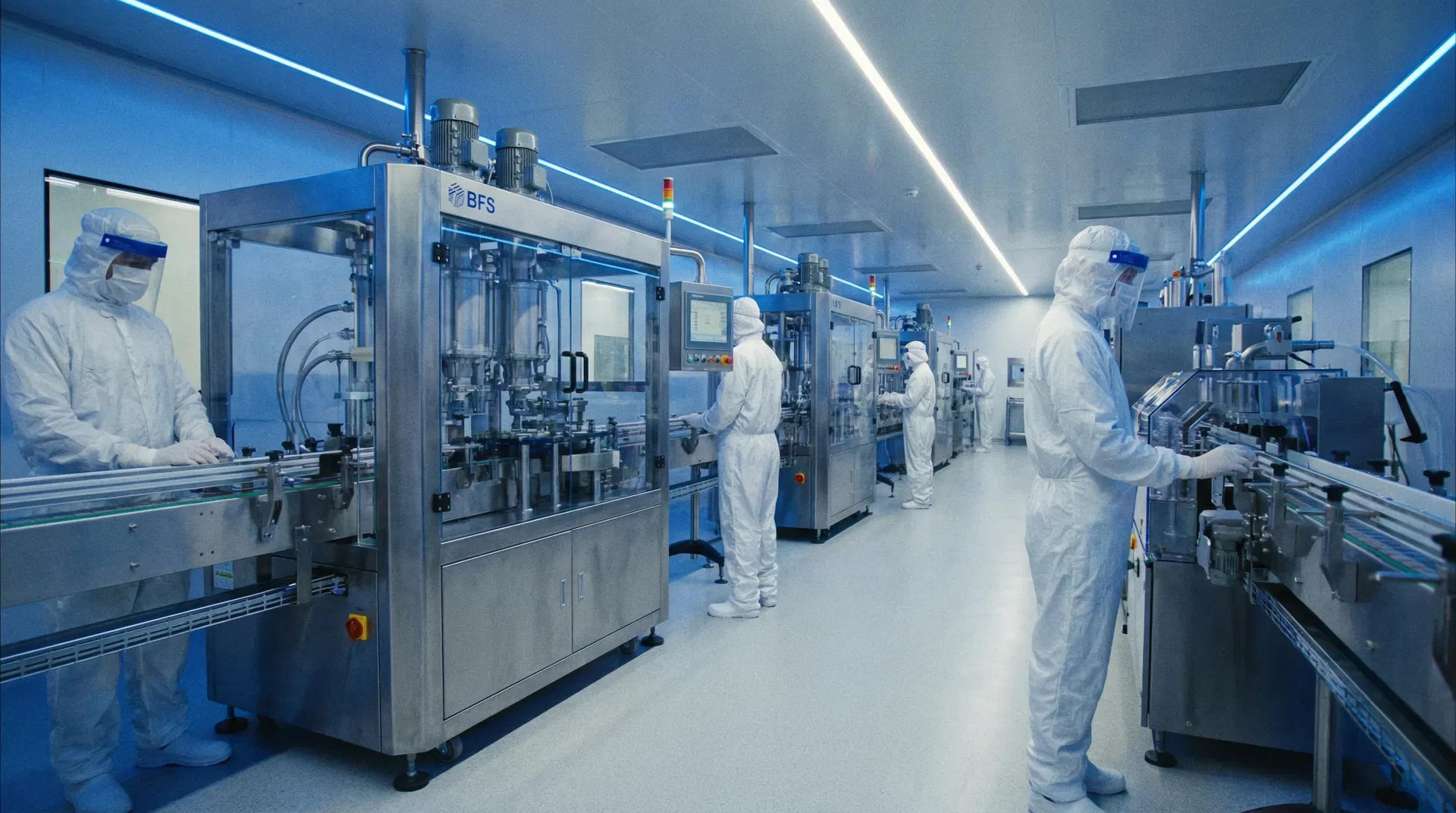 Cleanroom operator review for applicator contract filling RFQ