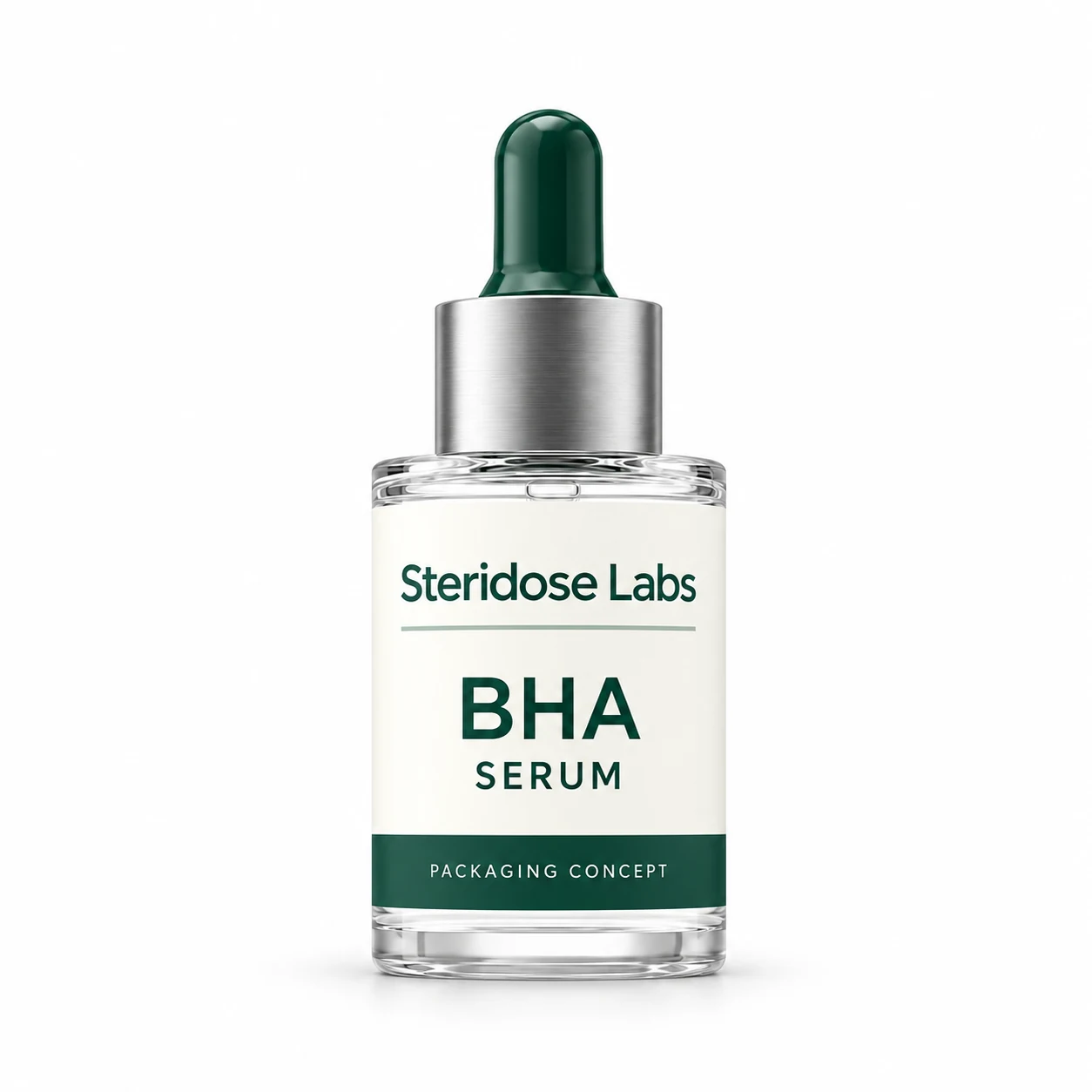 BHA salicylic acid serum packaging concept