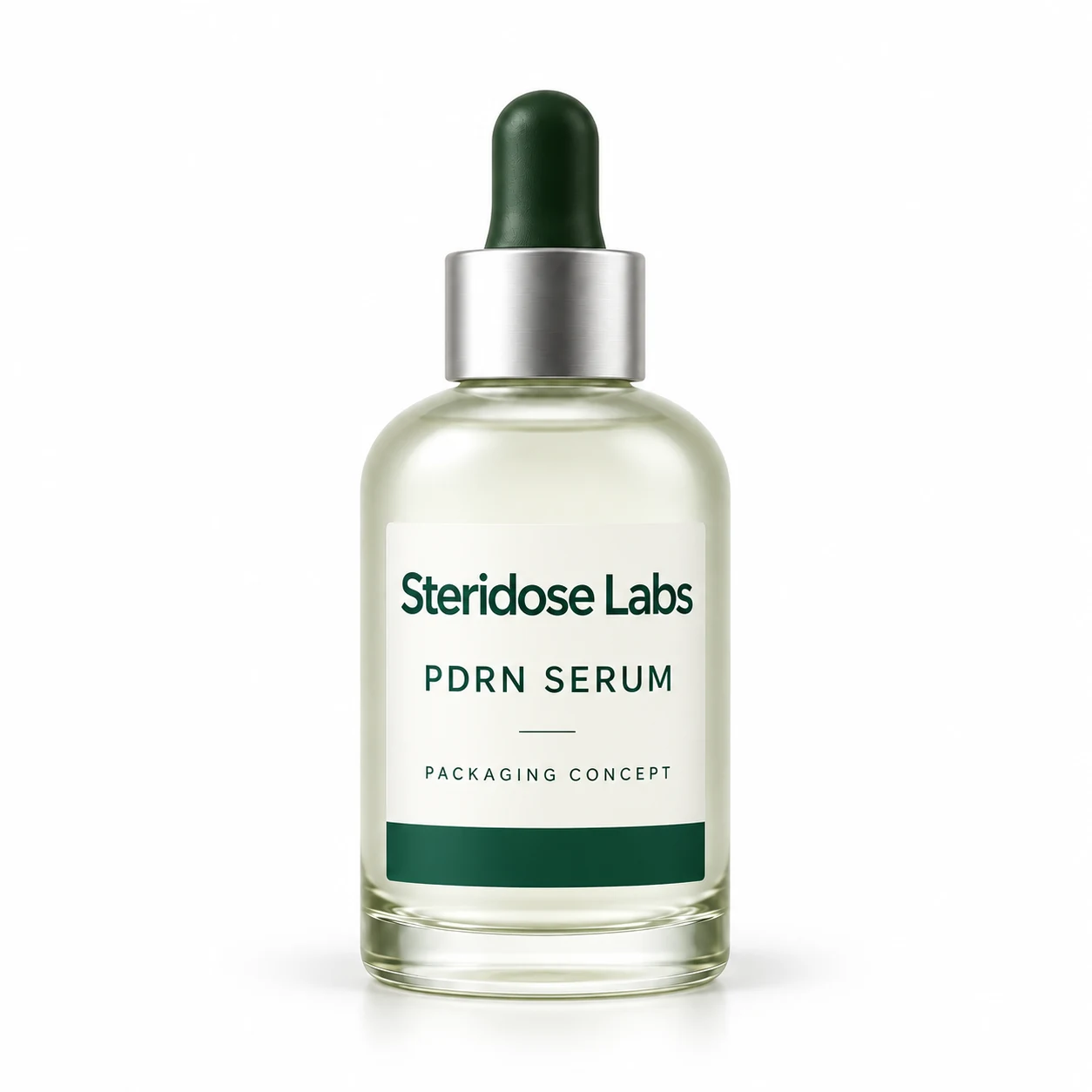 PDRN serum packaging concept