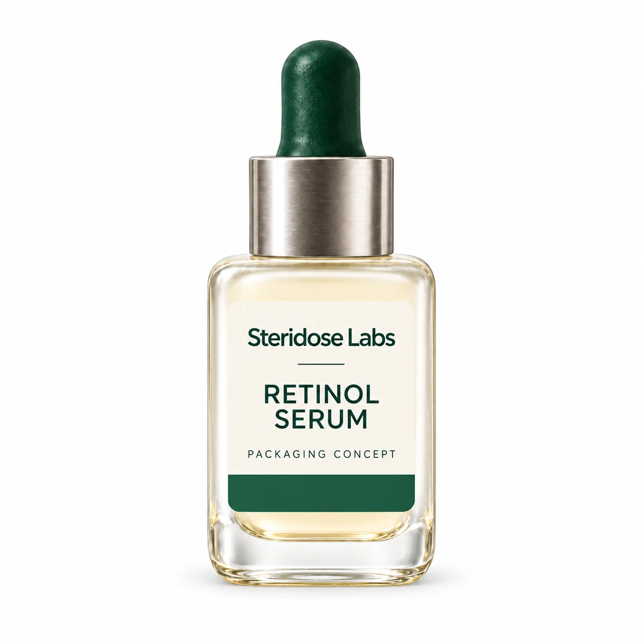 Steridose Labs Retinol serum — Product view, illustrative concept